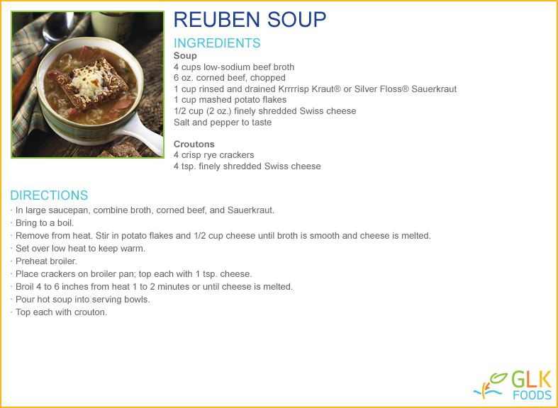 Recipes | Sauerkraut Recipe Inspiration | GLK Foods
